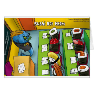 Sushi Bar Exam Drôle Tee - shirt Mugs Cadeaux Etc.