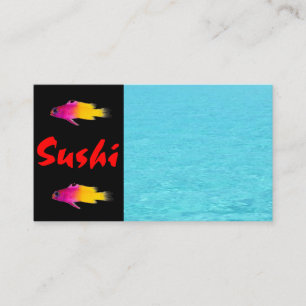 Sushi Business Card