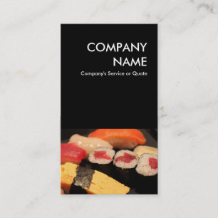 sushi business card