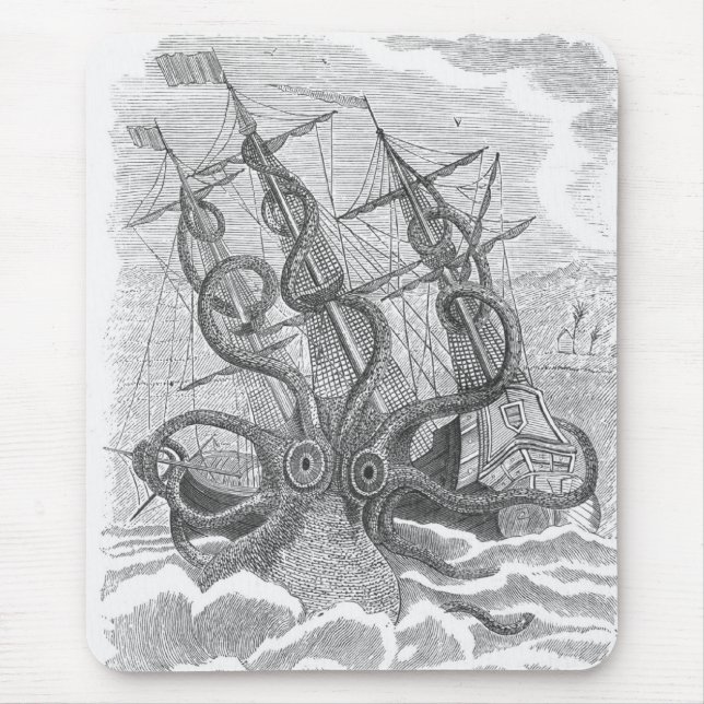 Sushi by the Sea Mouse Pad (Front)