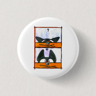 Sushi Cat! 1 Inch Round Button