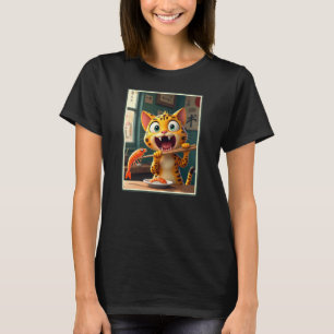 Sushi Cat Eating T-Shirt