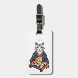 Sushi Cat Luggage Tags