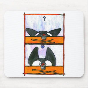 Sushi Cat! Mouse Pad