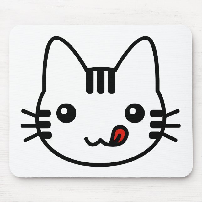 Sushi Cat Mouse Pad (Front)
