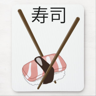 Sushi Chopsticks Mouse Pad