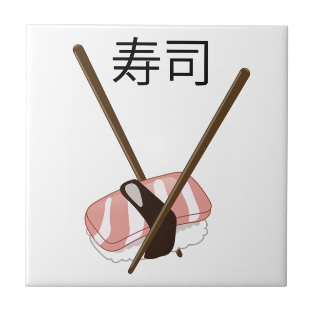 Sushi Chopsticks Tile (Front)