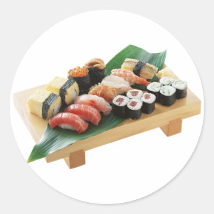 Sushi Classic Round Sticker