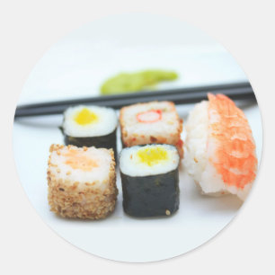 Sushi! Classic Round Sticker
