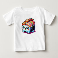 Sushi Companion - Playful Pixelated Culinary Art