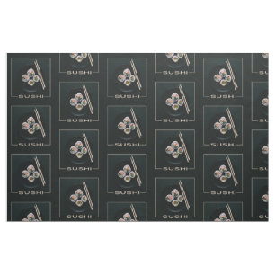 Sushi custom fabric