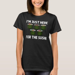 Sushi Designs For Men Women Japanese Food Maki Eat T-Shirt