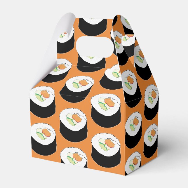 SUSHI FAVOR BOX (Back Side)