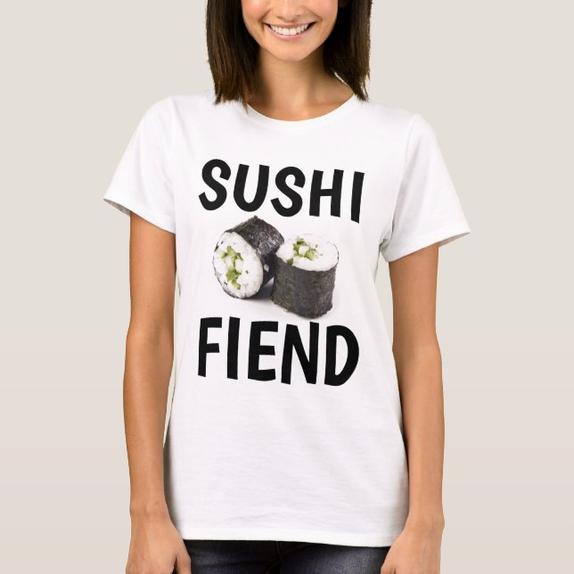 SUSHI FIEND, California Roll T-shirts (Devant)