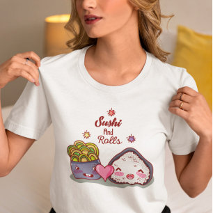 Sushi Finds Rolls Kawaii Sushi  T-Shirt