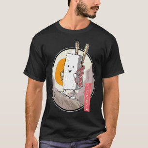 Sushi Fish Tee Japanese Culture and of Raw Seafoo