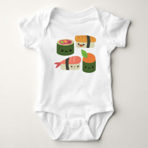 Sushi Friends Baby Bodysuit