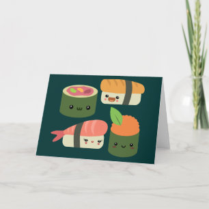 Sushi Friends Card