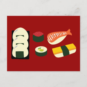 Sushi Fun Postcard
