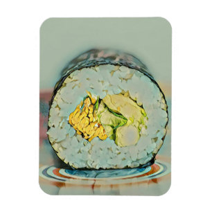 Sushi gift for food lovers magnet