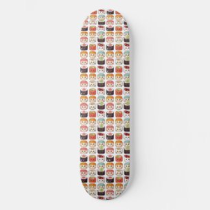 Sushi Illustration Skateboard