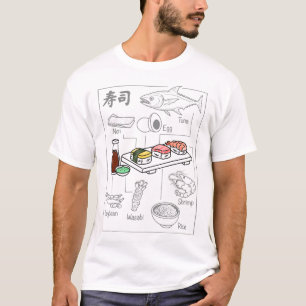 Sushi Ingredients T-Shirt