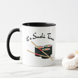 Sushi Is My Valentine Mug