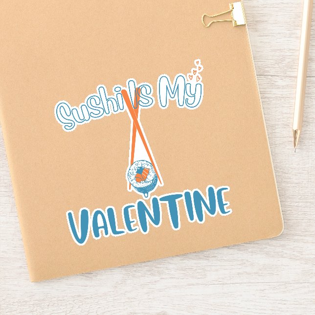 Sushi Is My Valentine, sushi (Notebook)