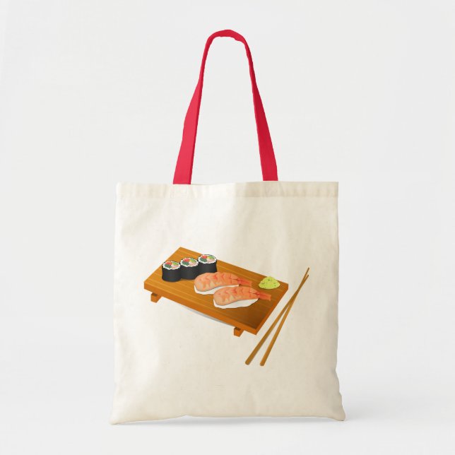 Sushi Japanese art Tote Bag (Front)