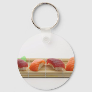 Sushi Japanese Delicious Asian Food Yummy Keychain