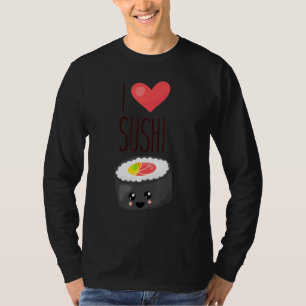 Sushi Japanese food Rolled Sushi Sashimi & Soy T-Shirt