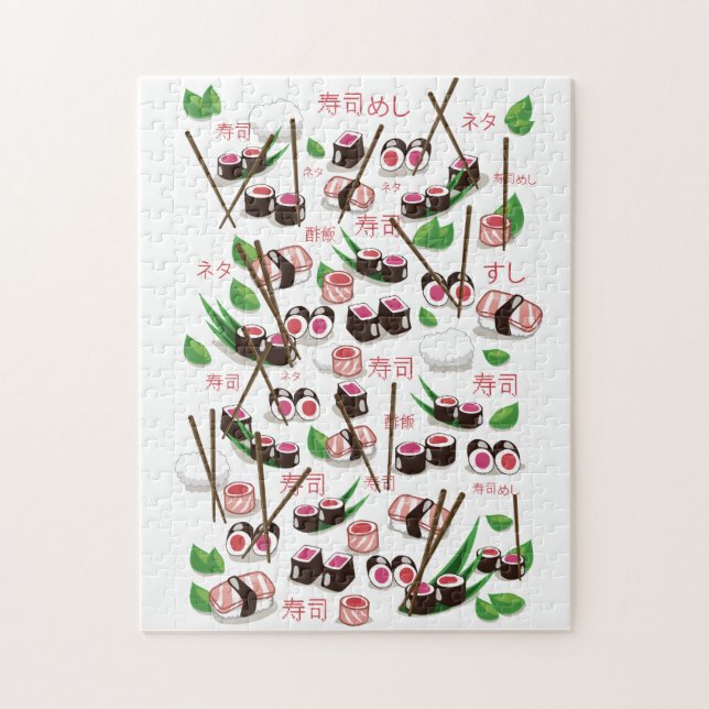 Sushi Jigsaw Puzzle (Vertical)