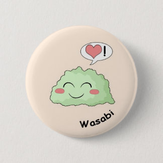 Sushi kawaii 2 inch round button