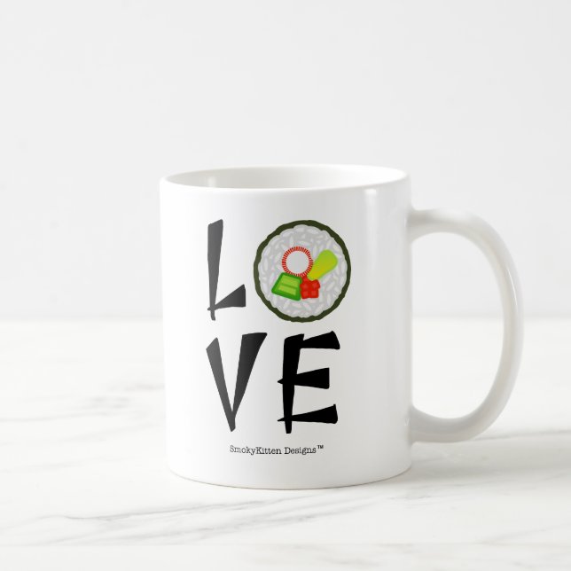 Sushi Love Coffee Mug (Right)