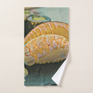 Sushi lover gift hand towel