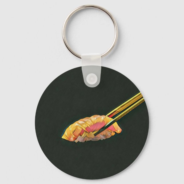 Sushi lover gift keychain (Front)