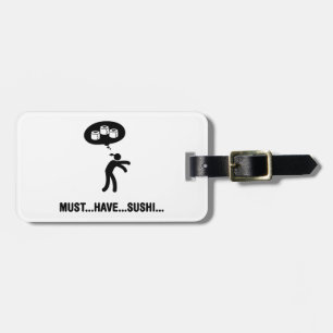 Sushi Lover Luggage Tag