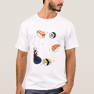 Sushi Makes Me Happy T-Shirt