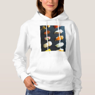 Sushi Museum on a Blackboard Hoodie
