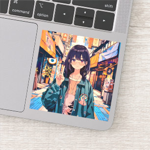 Sushi Musume Icon Seal seal GenerativeAI