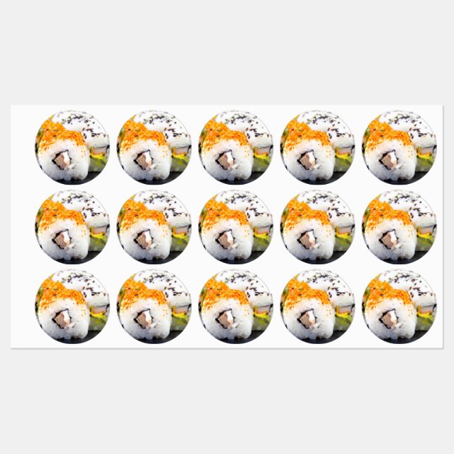 Sushi on a plate (Sheet)