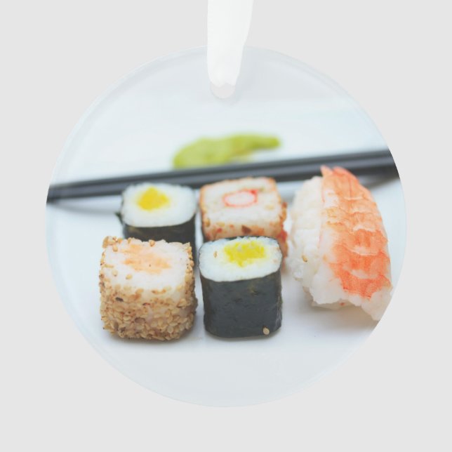 Sushi! Ornament (Front)