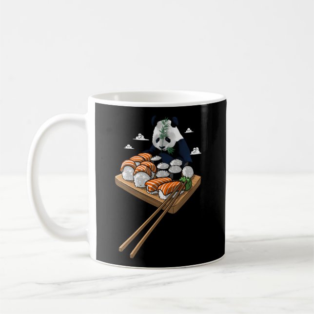 Sushi Panda Coffee Mug (Left)