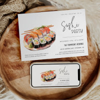 Sushi Party Any Occasion Party Sushi Night Party