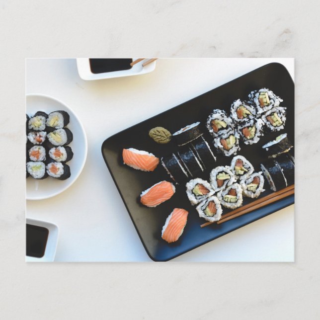 Sushi postcard (Front)