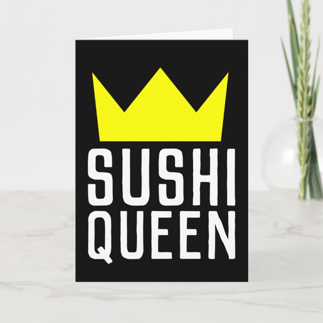 SUSHI QUEEN ANNIVERSAIRE, ADAPTÉE À LA CARTE DE FR (Devant)