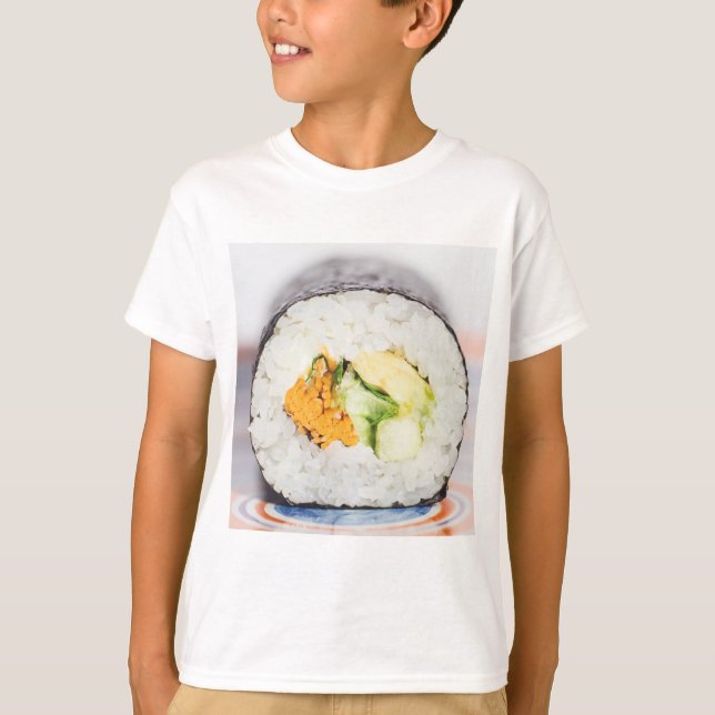 Sushi roll Fish and rice T-Shirt (Front)