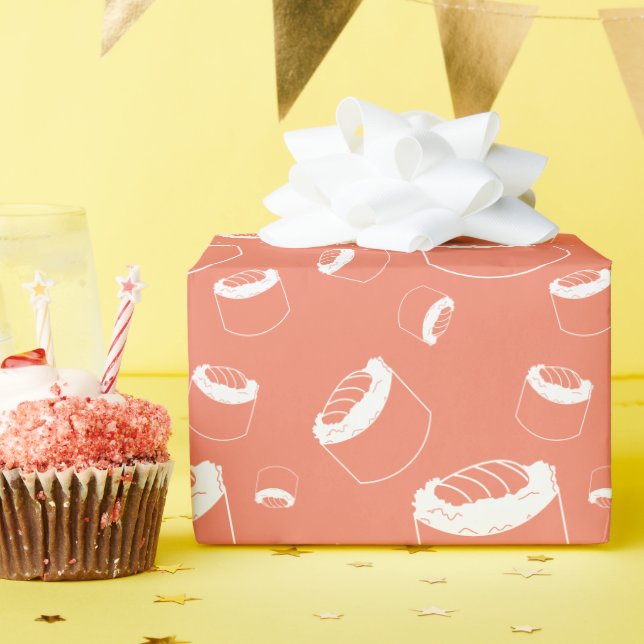 sushi roll wrapping paper (Birthday Party)