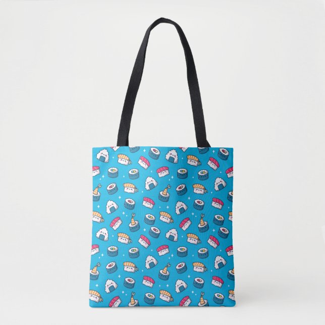 Sushi Rolling Tote Bag (Front)