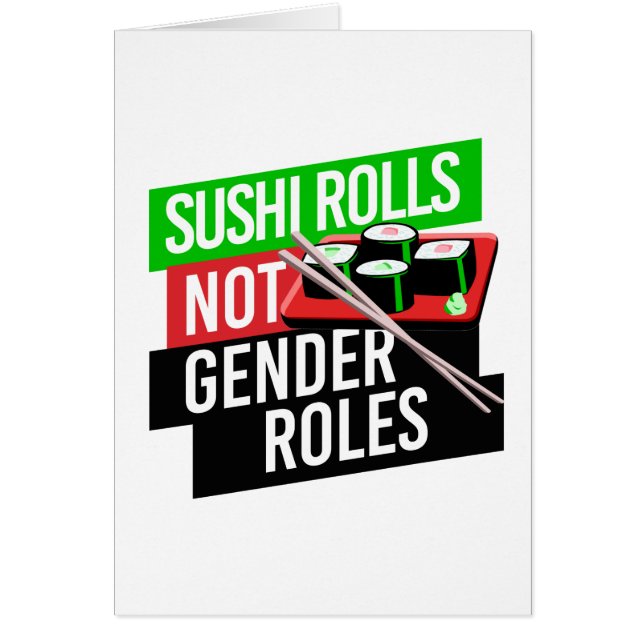 Sushi Rolls pas les rôles de genre (Devant)